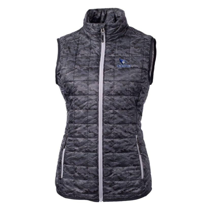 Creighton University Bluejays NCAA Creighton Bluejays Eco Full-Zip Puffer Vest