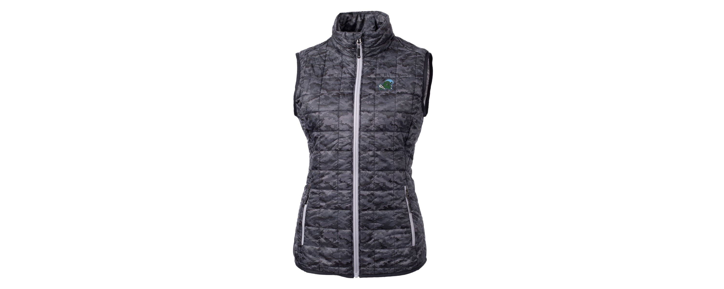 Tulane Green Wave NCAA Tulane Wave Eco Full-Zip Puffer Vest
