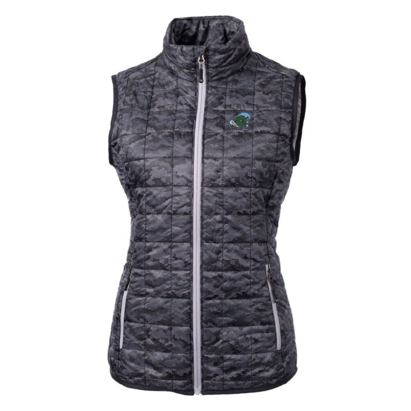 Tulane Green Wave NCAA Tulane Wave Eco Full-Zip Puffer Vest