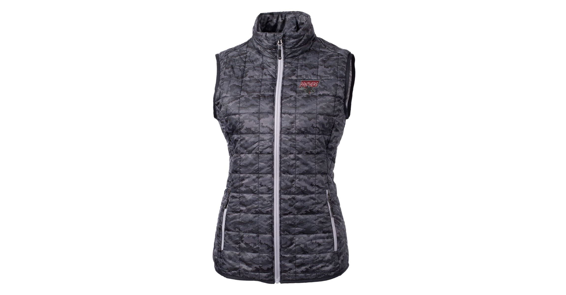 Clark Atlanta Panthers NCAA Clark Atlanta University Panthers Eco Full-Zip Puffer Vest