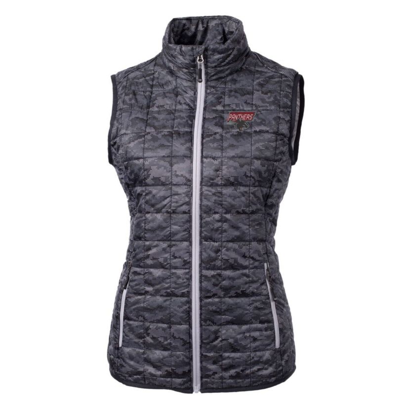 Clark Atlanta Panthers NCAA Clark Atlanta University Panthers Eco Full-Zip Puffer Vest