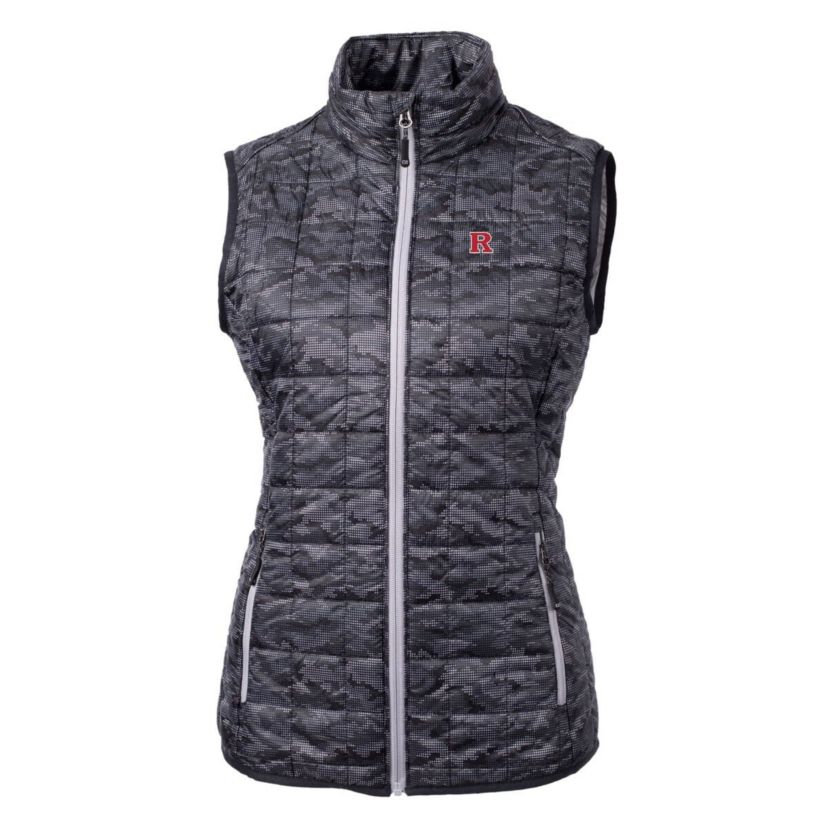 Rutgers Scarlet Knights NCAA Rutgers Knights Eco Full-Zip Puffer Vest
