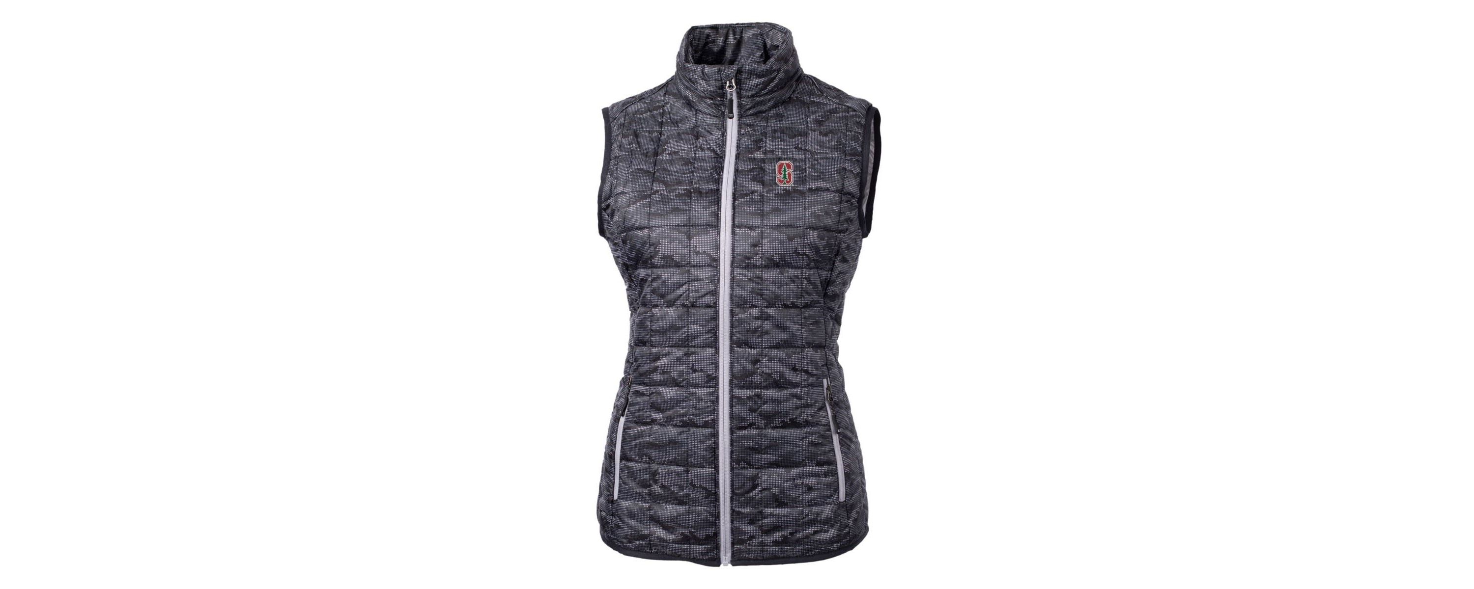 Stanford Cardinal NCAA Stanford Eco Full-Zip Puffer Vest