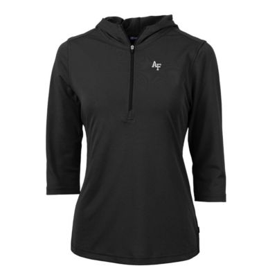 NCAA Air Force Falcons Virtue Eco Pique Half-Zip 3/4 Sleeve Pullover Hoodie