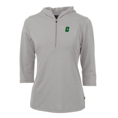 NCAA Charlotte 49ers Virtue Eco Pique Half-Zip 3/4 Sleeve Pullover Hoodie