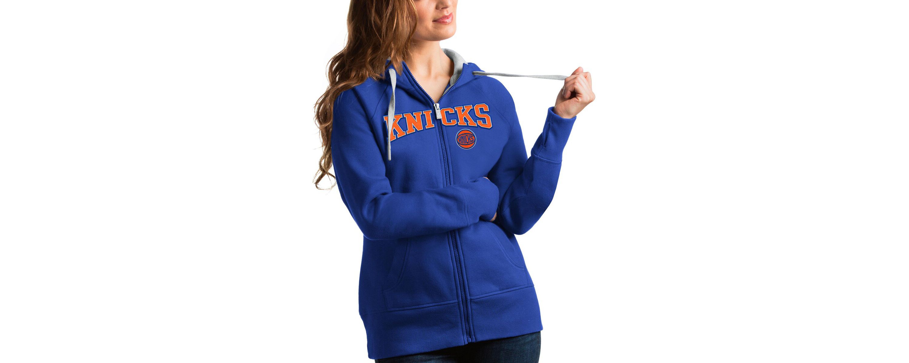 NBA New York Knicks Team Victory Full-Zip Hoodie