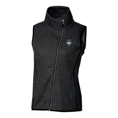 Connecticut Huskies NCAA Heathered UConn Logo Mainsail Full-Zip Vest