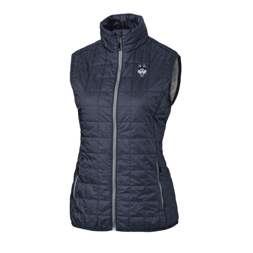 Connecticut Huskies NCAA UConn Huskies Logo Rainier PrimaLoft Eco Full-Zip Vest