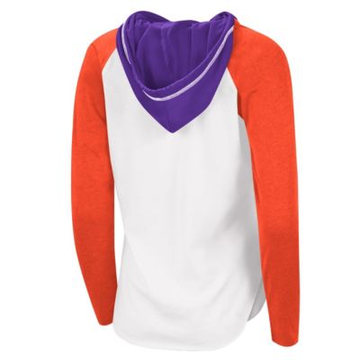 NCAA Clemson Tigers From the Sideline Raglan Hoodie Long Sleeve T-Shirt