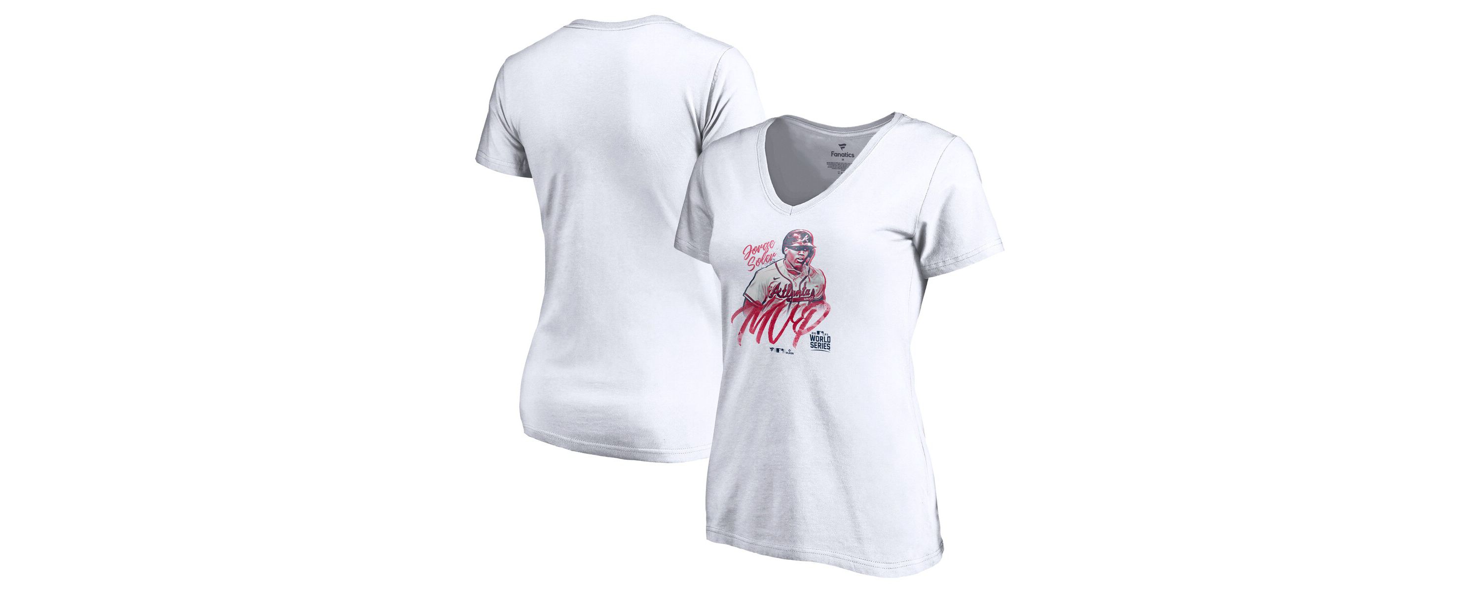 MLB Fanatics Jorge Soler Atlanta Braves 2021 World Series s MVP T-Shirt