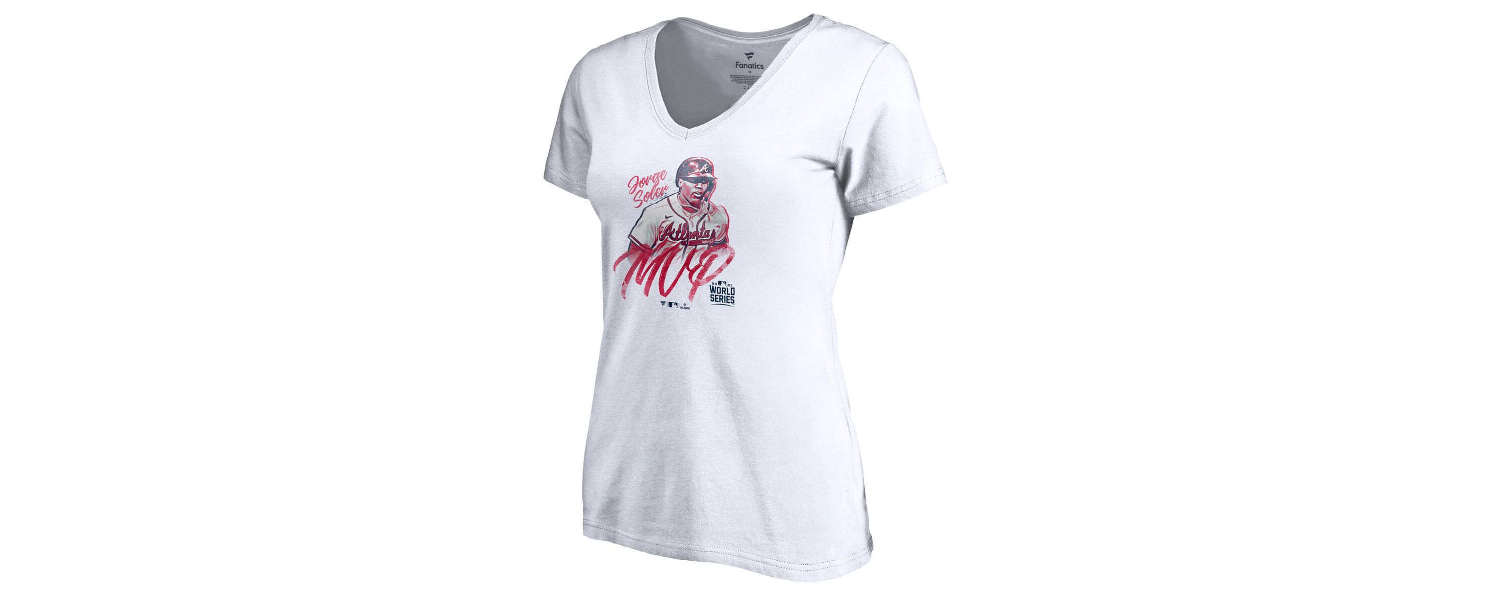 MLB Fanatics Jorge Soler Atlanta Braves 2021 World Series s MVP T-Shirt