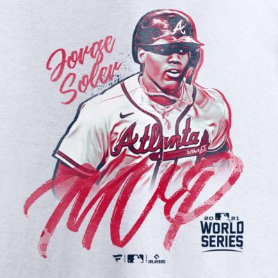 MLB Fanatics Jorge Soler Atlanta Braves 2021 World Series s MVP T-Shirt
