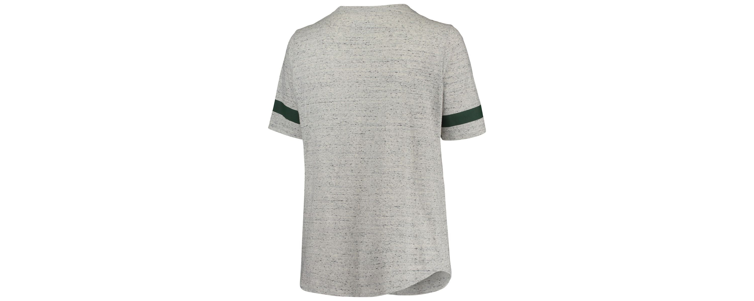 NCAA ed Michigan State Spartans Plus Size Lace-Up V-Neck T-Shirt