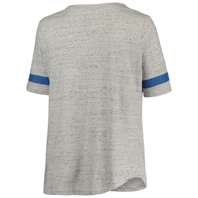 NCAA ed Kentucky Wildcats Plus Size Lace-Up V-Neck T-Shirt