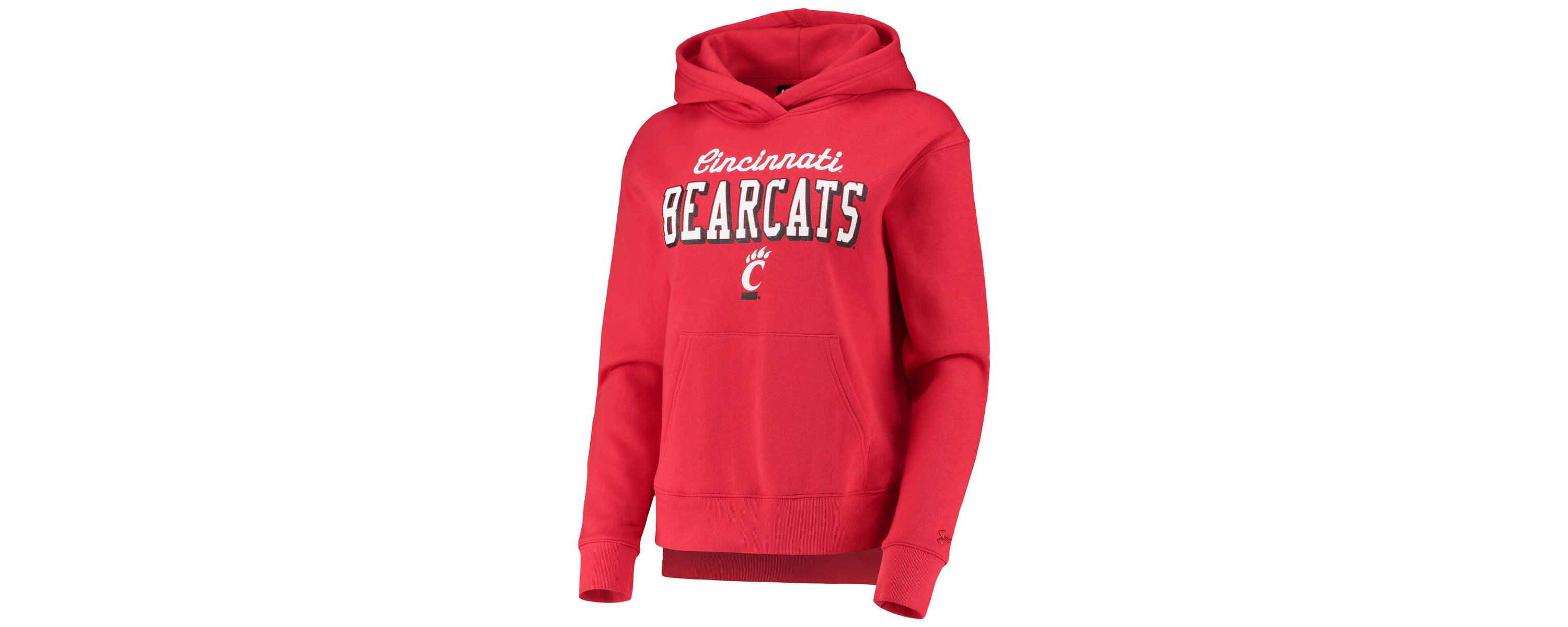 NCAA Under Armour Cincinnati Bearcats Cincy All Day Fleece Pullover Hoodie