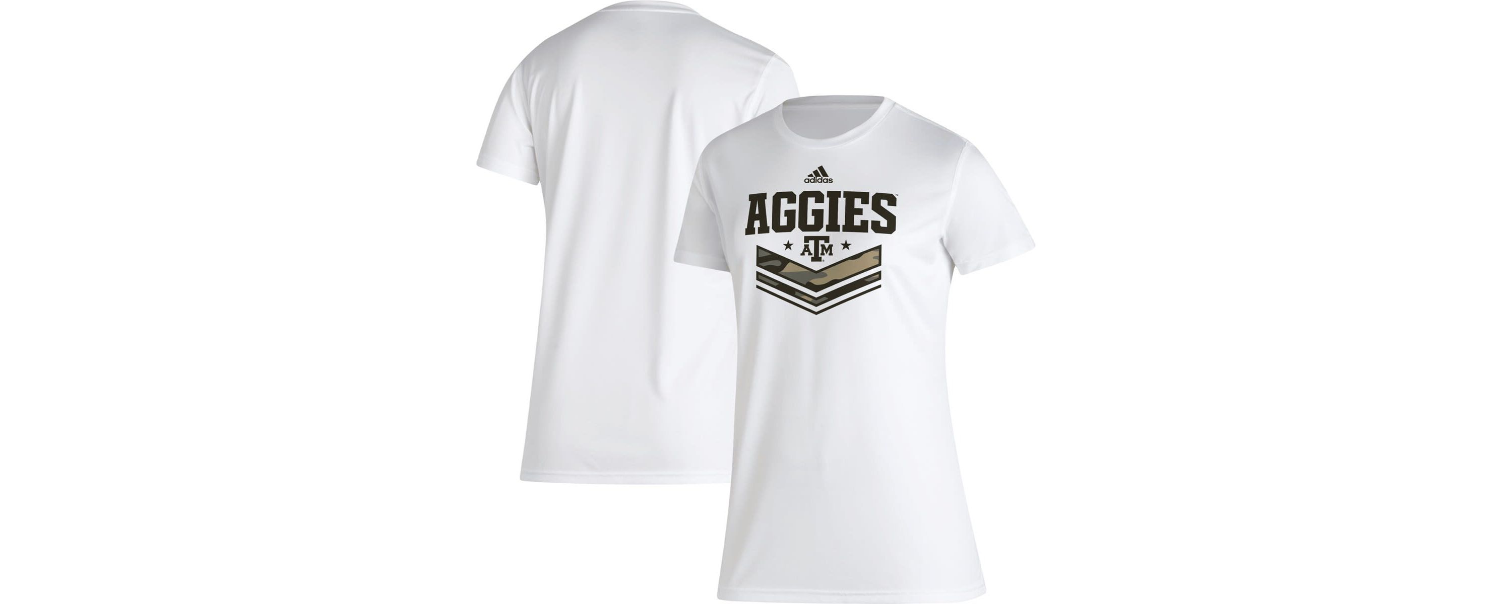 NCAA Texas A&M Aggies Military Appreciation AEROREADY T-Shirt