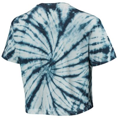 NCAA Penn State Nittany Lions Showtime Tie-Dye Crop T-Shirt