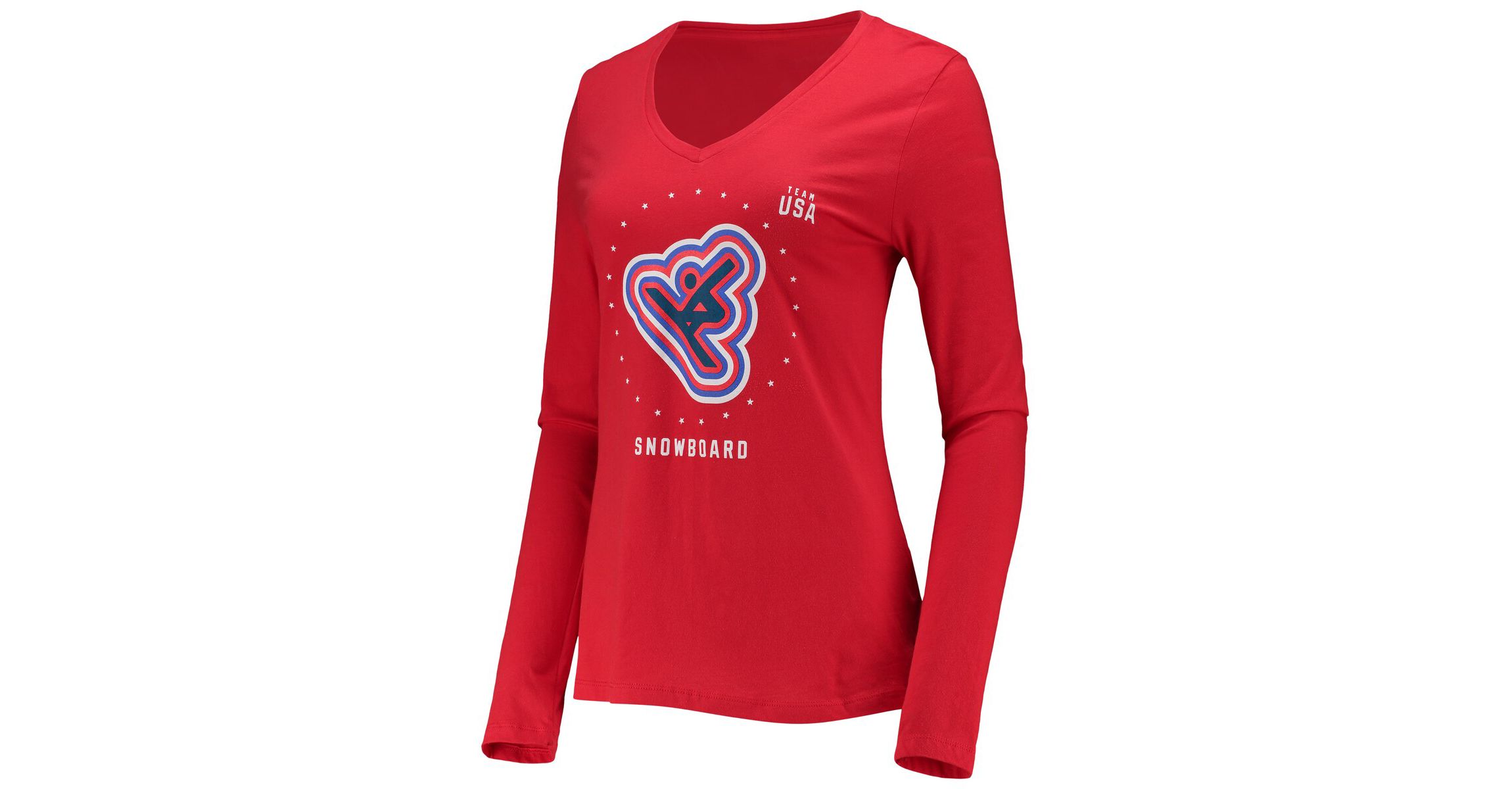 Olympics Fanatics Team USA Snowboarding Long Sleeve T-Shirt
