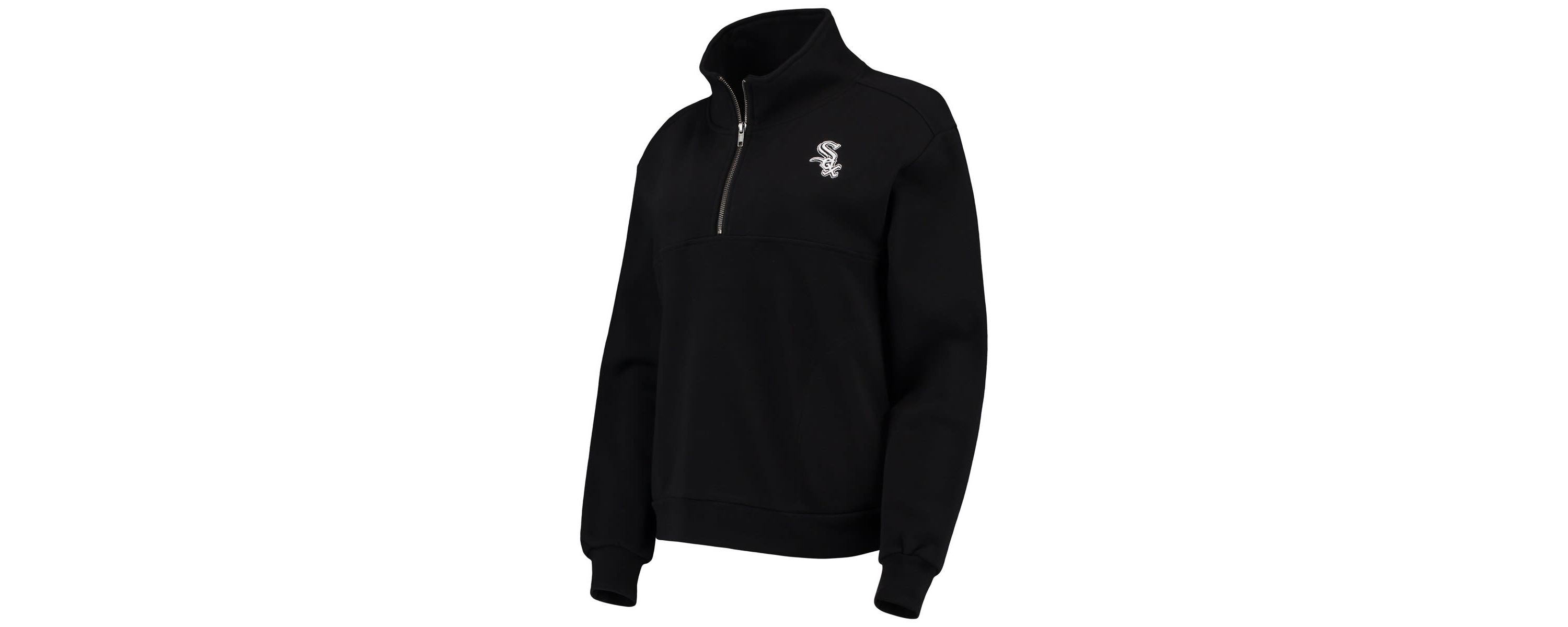 Chicago White Sox MLB Chicago Sox Two-Hit Quarter-Zip Pullover Top