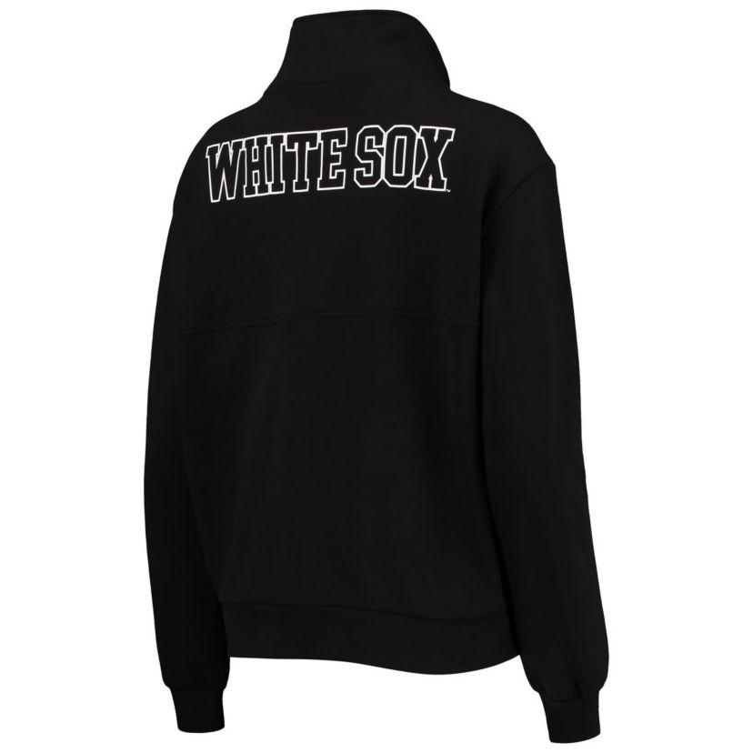 Chicago White Sox MLB Chicago Sox Two-Hit Quarter-Zip Pullover Top