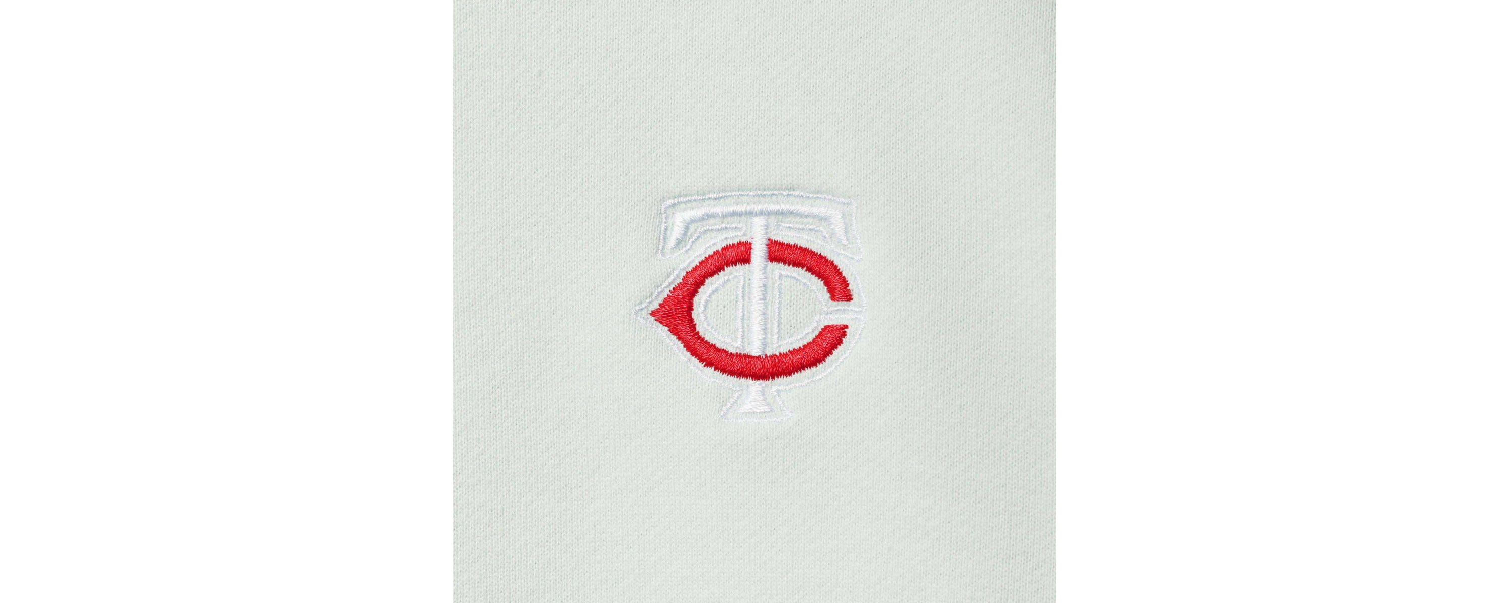 MLB Light Minnesota Twins Two-Hit Quarter-Zip Pullover Top