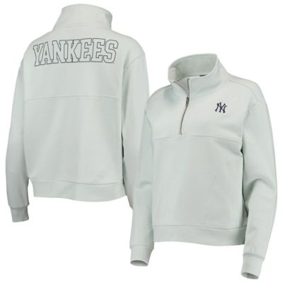 MLB Light New York Yankees Two-Hit Quarter-Zip Pullover Top