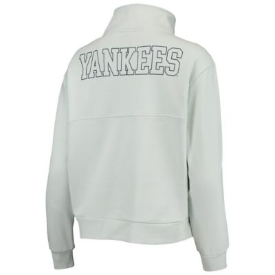 MLB Light New York Yankees Two-Hit Quarter-Zip Pullover Top