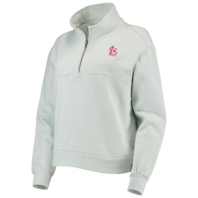 MLB Light St. Louis Cardinals Two-Hit Quarter-Zip Pullover Top