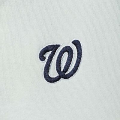 MLB Light Washington Nationals Two-Hit Quarter-Zip Pullover Top