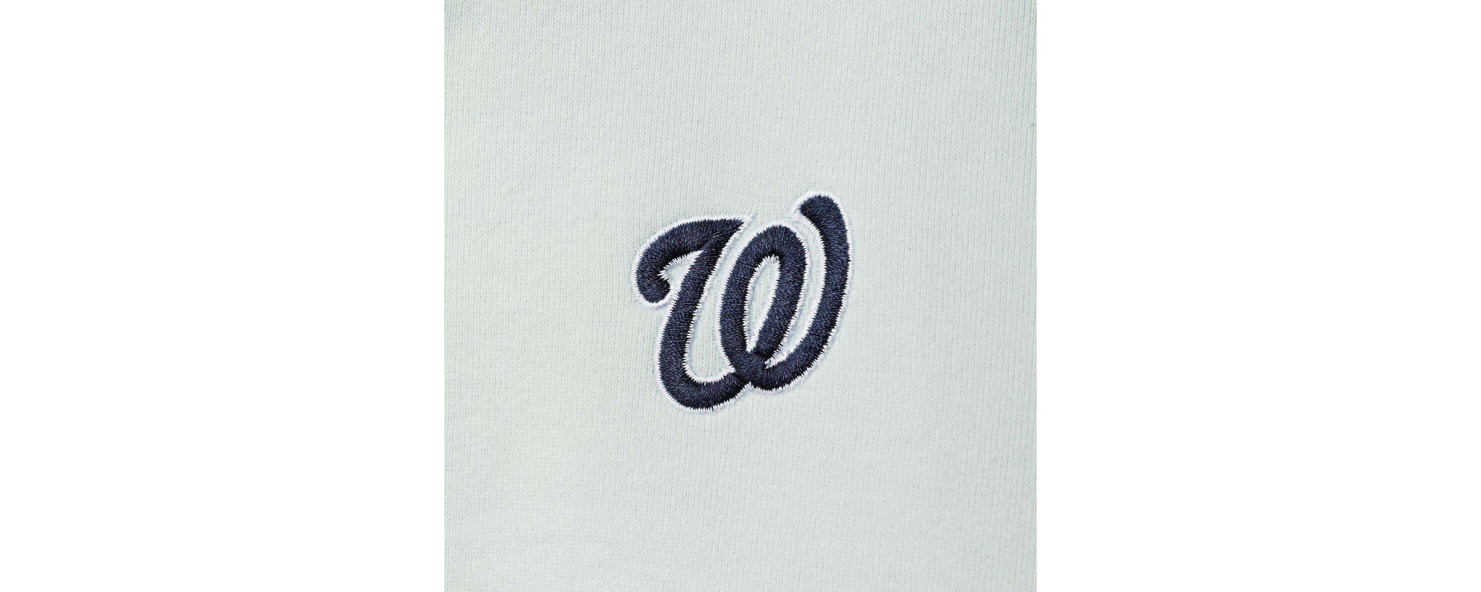 MLB Light Washington Nationals Two-Hit Quarter-Zip Pullover Top