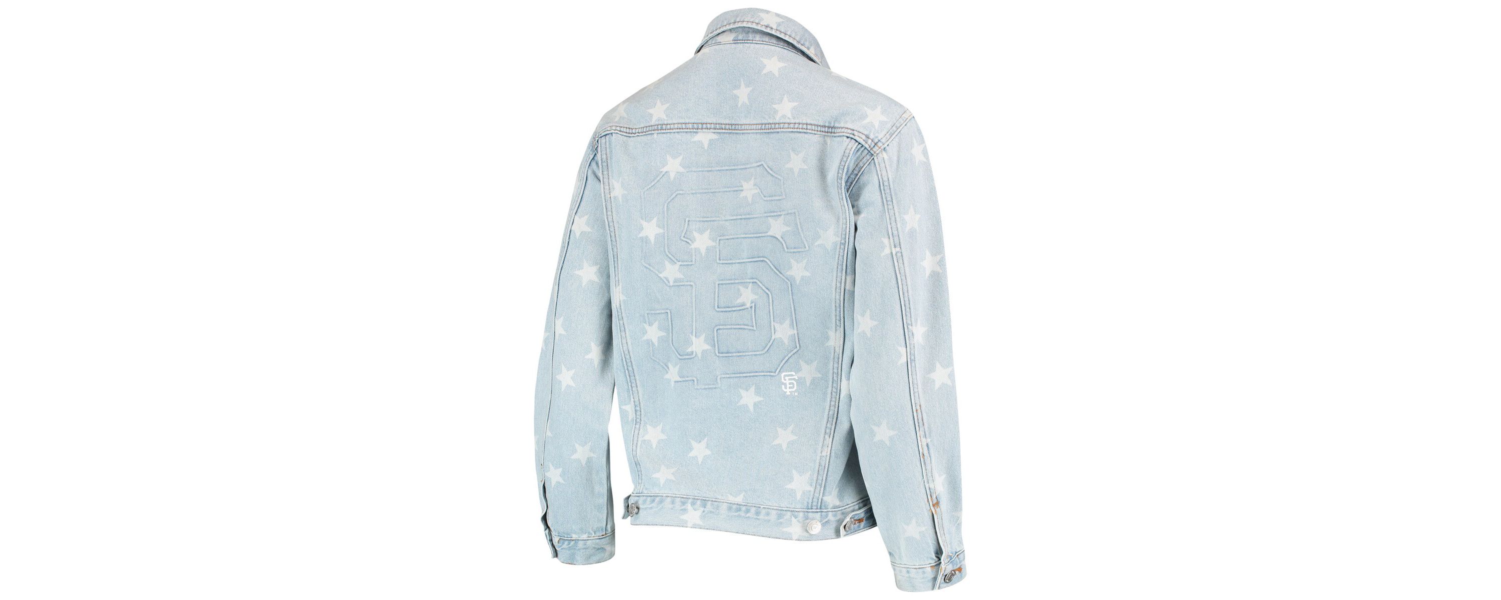 MLB San Francisco Giants Allover Print Button-Up Jacket