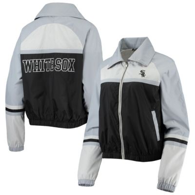 Chicago White Sox MLB Colorblock Track Raglan Full-Zip Jacket