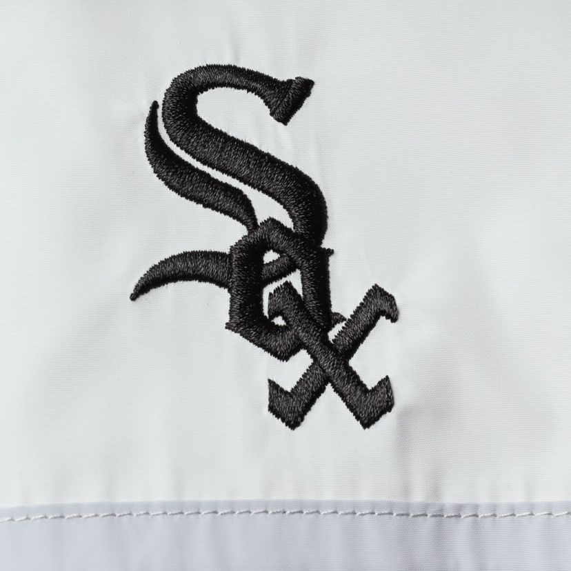 Chicago White Sox MLB Chicago Sox Colorblock Track Raglan Full-Zip Jacket