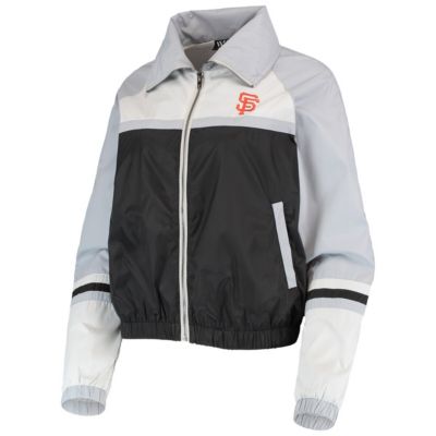 MLB San Francisco Giants Colorblock Track Raglan Full-Zip Jacket