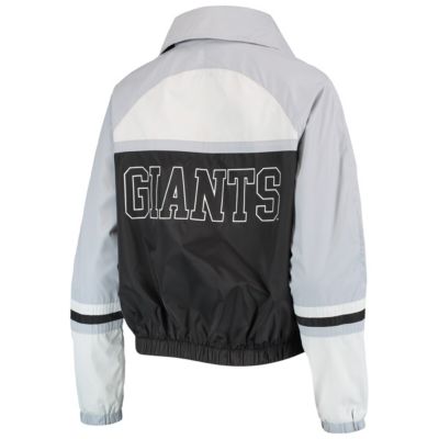 MLB San Francisco Giants Colorblock Track Raglan Full-Zip Jacket