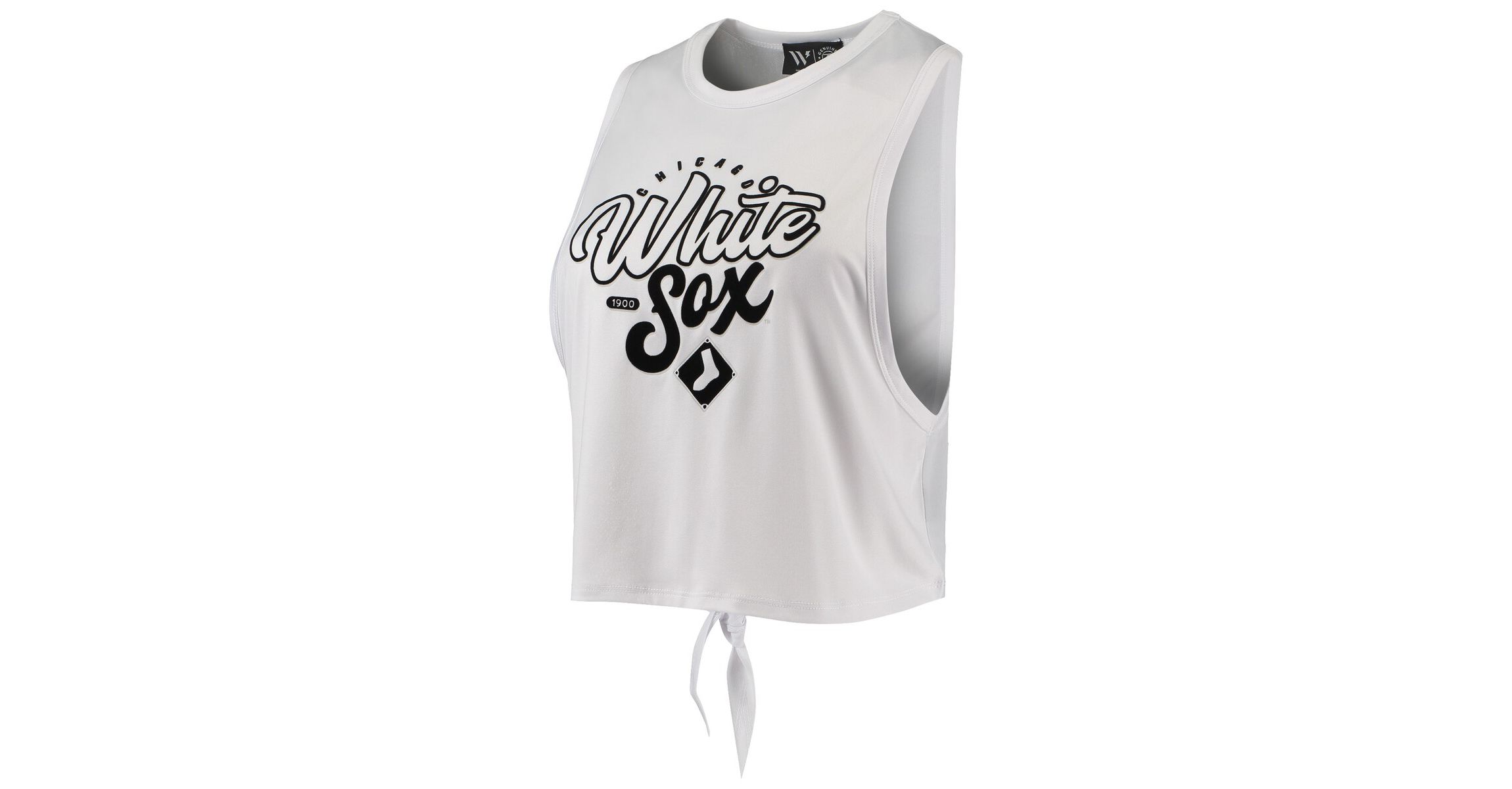 Chicago White Sox MLB Chicago Sox Open Back Twist-Tie Tank Top