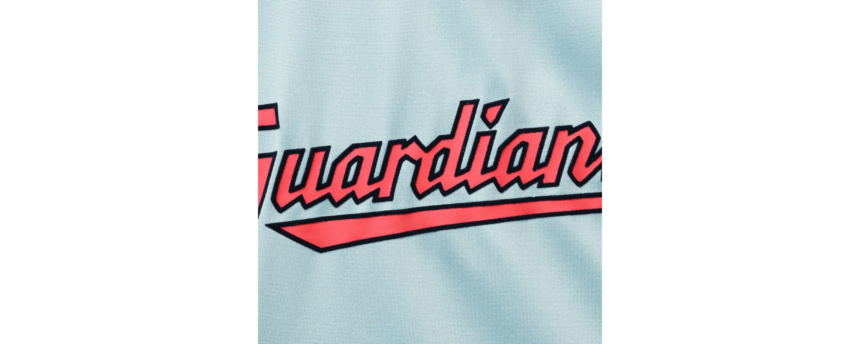 MLB Light Cleveland Guardians Open Back Twist-Tie Tank Top