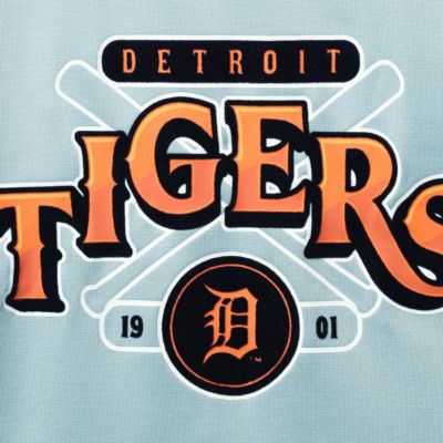 MLB Light Detroit Tigers Open Back Twist-Tie Tank Top