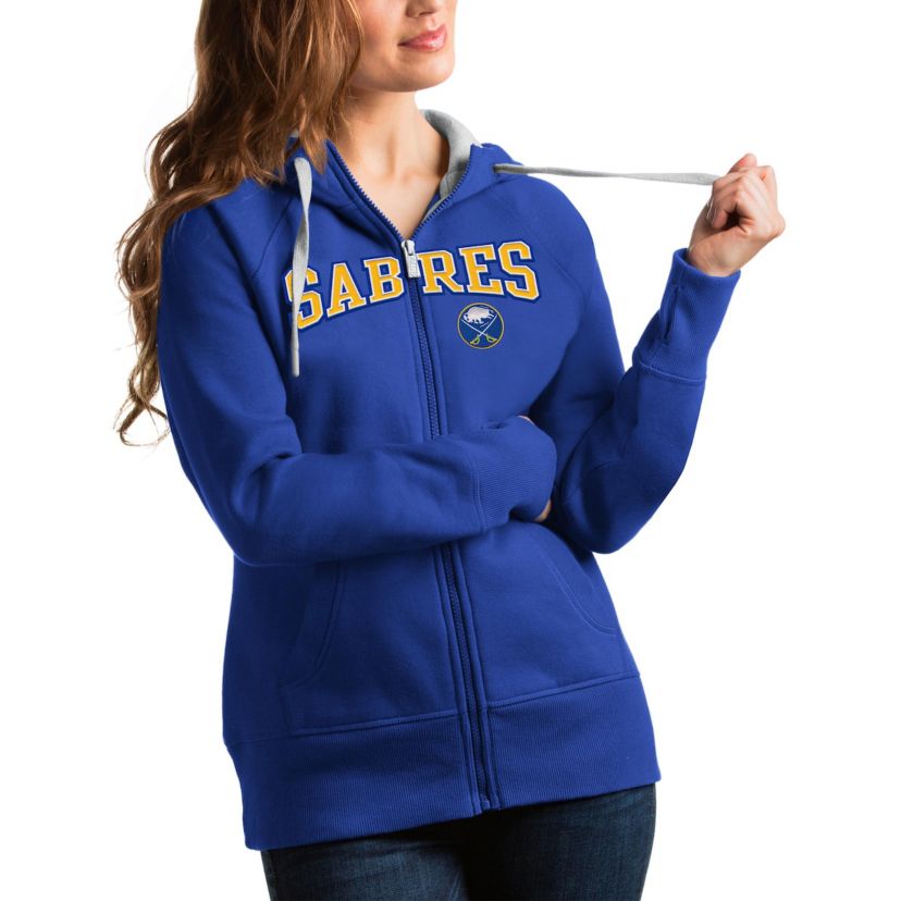 NHL Buffalo Sabres Wordmark Victory Full-Zip Hoodie