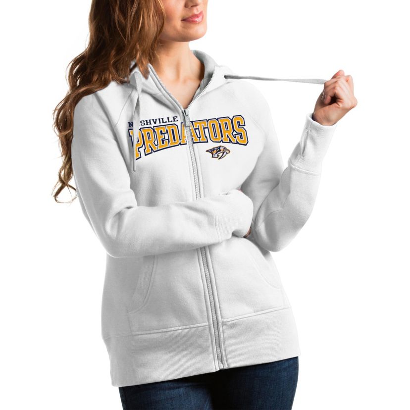NHL Nashville Predators Wordmark Victory Full-Zip Hoodie