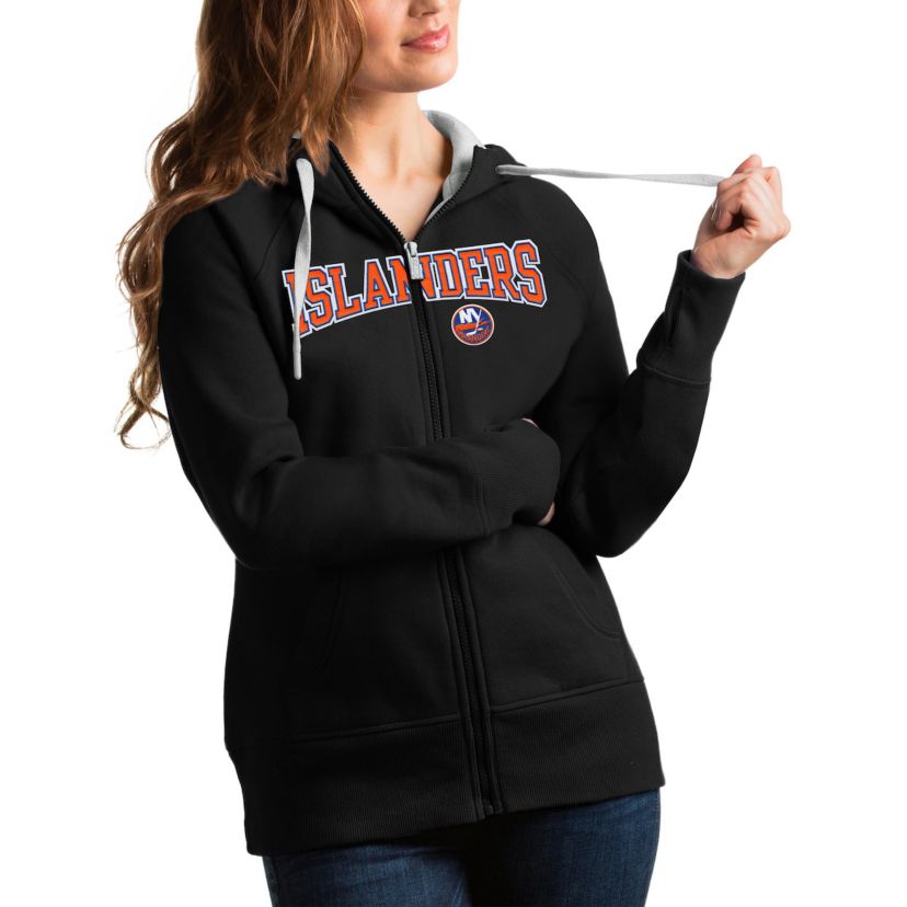 NHL New York Islanders Wordmark Victory Full-Zip Hoodie