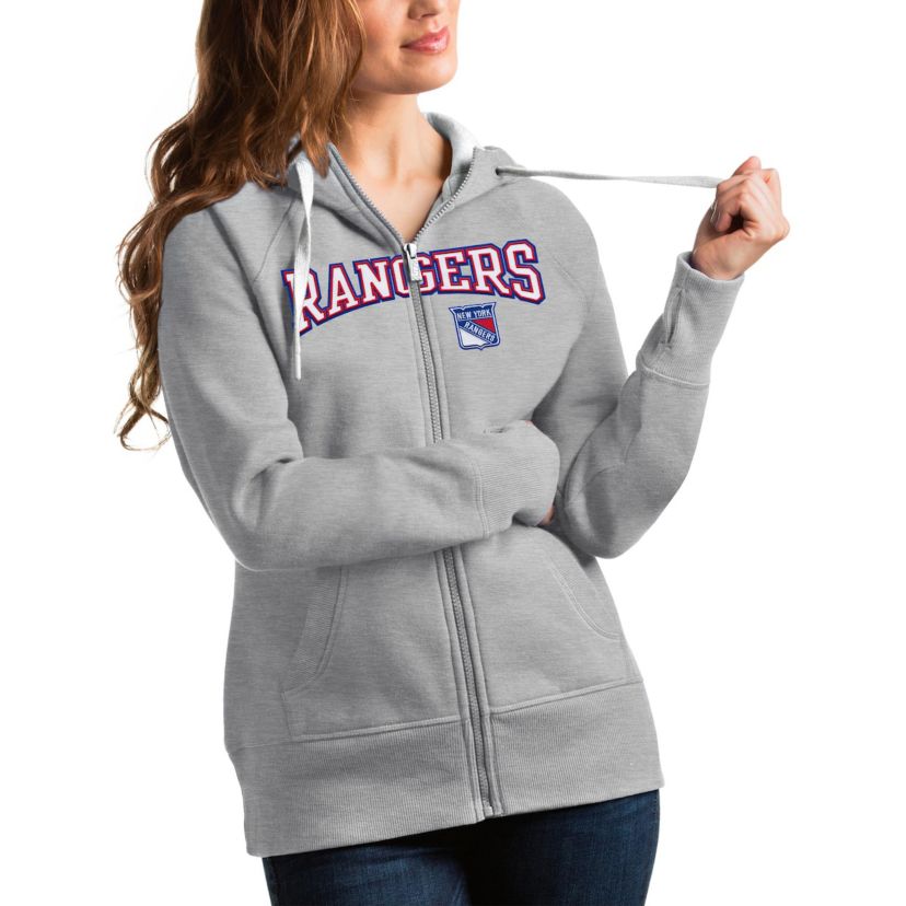 NHL ed New York Rangers Wordmark Victory Full-Zip Hoodie