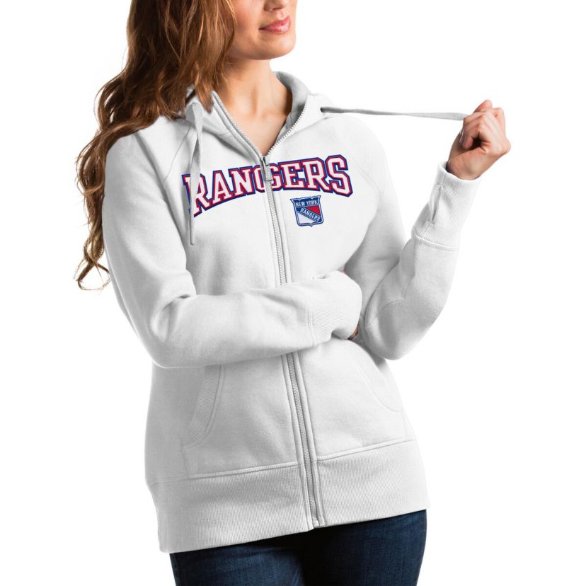 NHL New York Rangers Wordmark Victory Full-Zip Hoodie