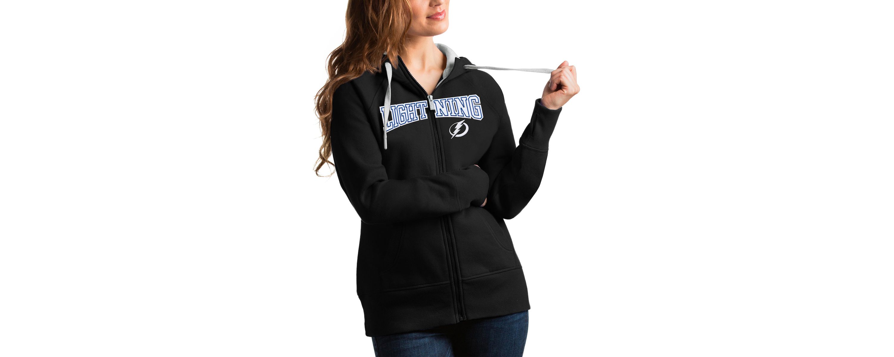 NHL Tampa Bay Lightning Wordmark Victory Full-Zip Hoodie