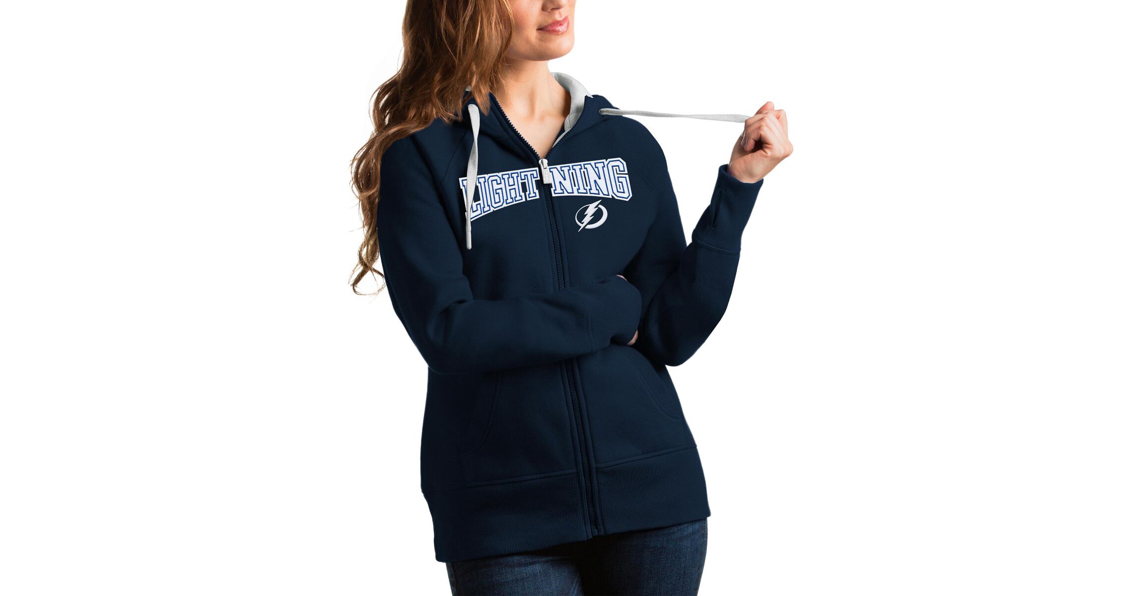 NHL Tampa Bay Lightning Wordmark Victory Full-Zip Hoodie