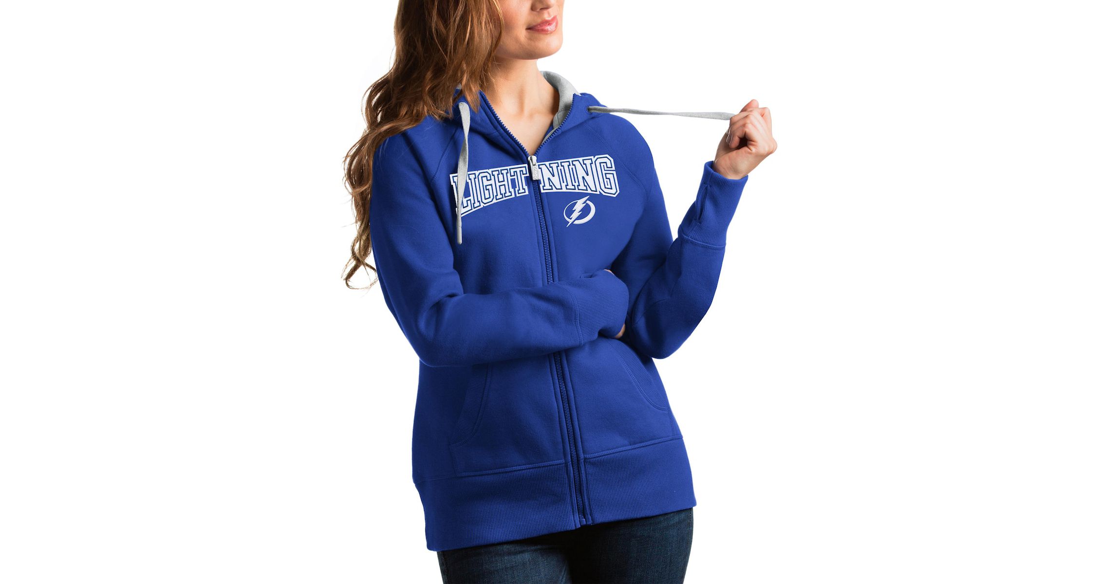 NHL Tampa Bay Lightning Wordmark Victory Full-Zip Hoodie