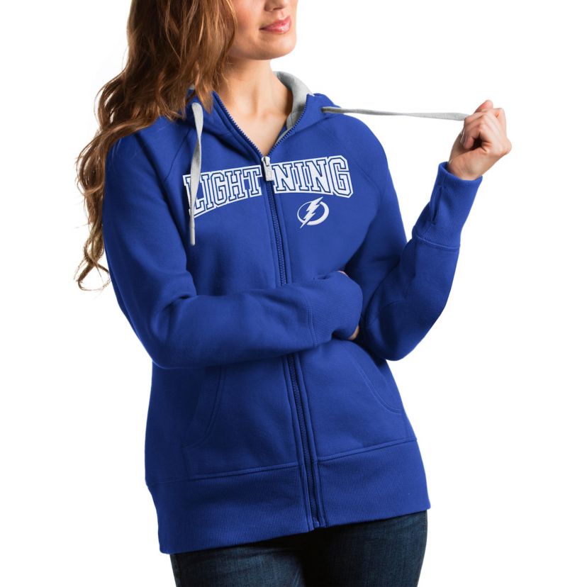 NHL Tampa Bay Lightning Wordmark Victory Full-Zip Hoodie