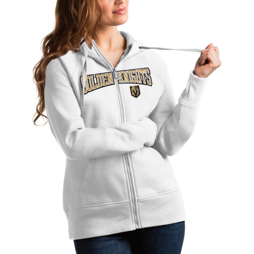 NHL Vegas Golden Knights Wordmark Victory Full-Zip Hoodie