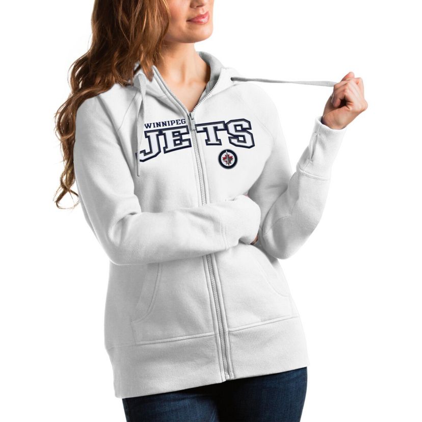 NHL Winnipeg Jets Wordmark Victory Full-Zip Hoodie