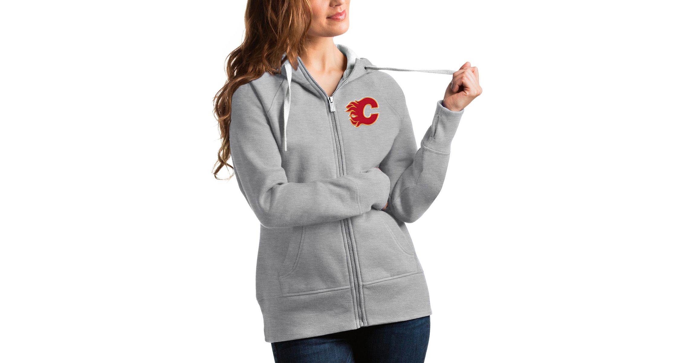 NHL ed Calgary Flames Victory Full-Zip Hoodie